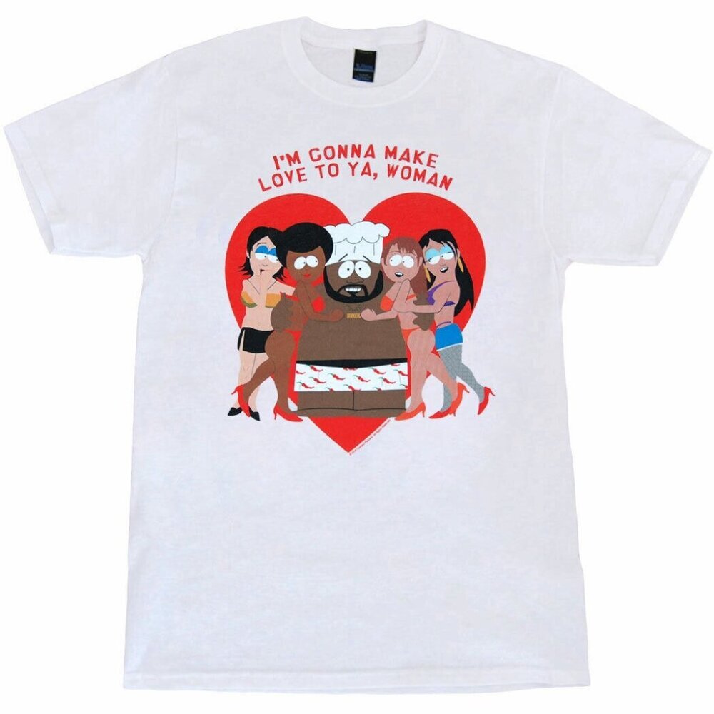 South Park Chef Love Funny TV Show Graphic Humor Statement Classic Fan T-Shirt